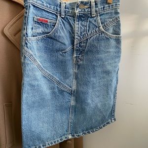 Denim Skirt